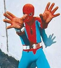 Spiderman El Caspas no quiere fotos!