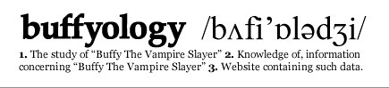 Buffyology