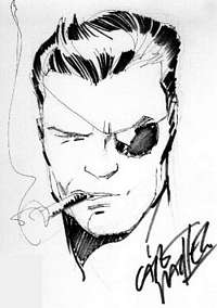 Nick Furia por Carlos Pacheco