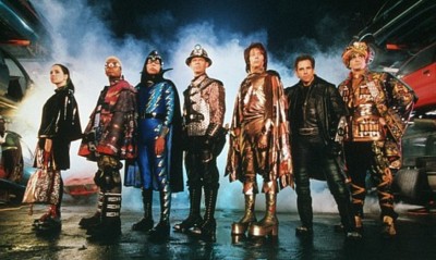 Los Mistery Men: La Lanzadora, El Chico Invisible, La Esfinge, El Zapador, El Flato, Mr. Furioso y El Rajá Azul Los Mistery Men: La Lanzadora, El Chico Invisible, La Esfinge, El Zapador, El Flato, Mr. Furioso y El Rajá Azul