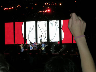 Otra foto del concierto de Santiago 2004