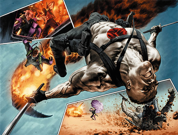 Bloodshot de Valiant Comics or Brian Reber y Lewis Larosa