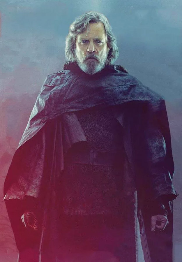 Saludemos al maestro Jedi... Luke Skywalker