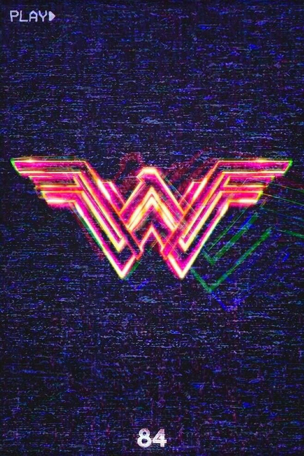 Cartel de Wonder Woman 1984 visto en la CinemaCon