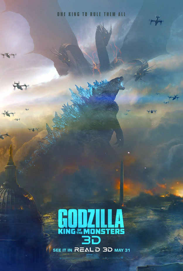 Un nuevo cartel de Godzilla: Rey de los Monstruos