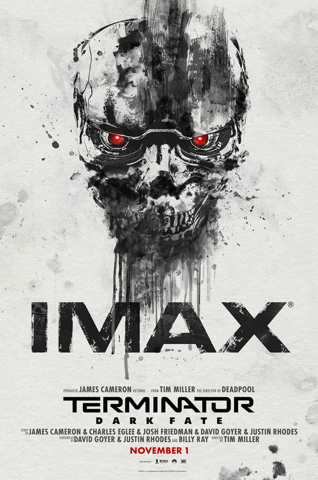 Cartel IMAX de Terminator: destino oscuro