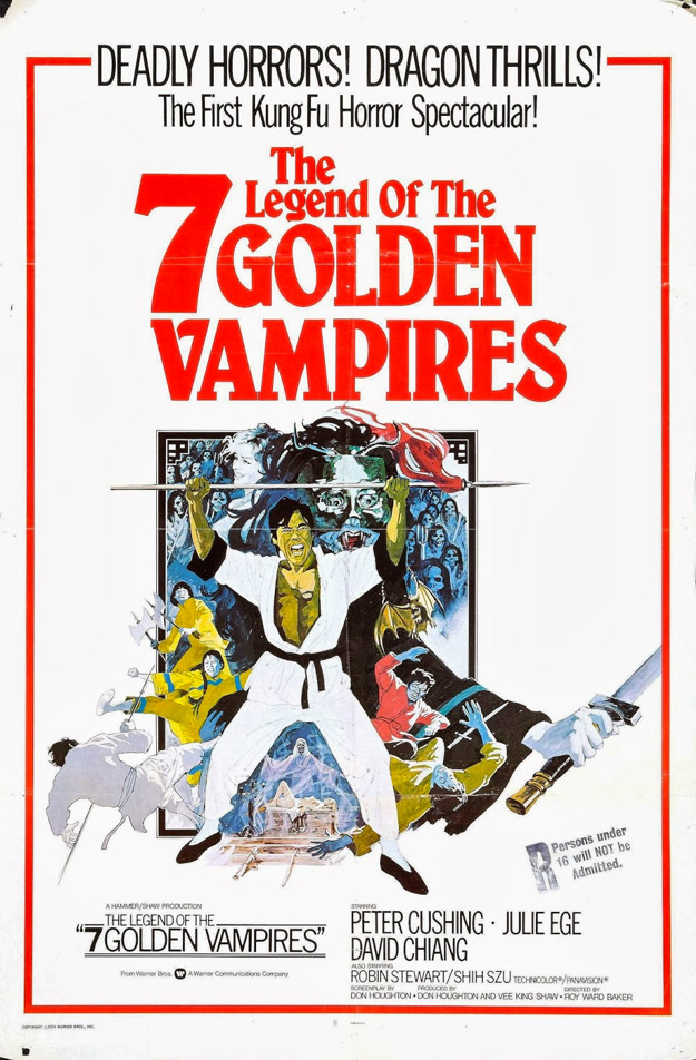 Cartel de Kung-Fu contra los 7 vampiros de oro