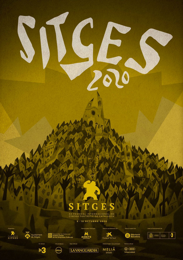 Cartel del 2020 para el Festival de Sitges... precioso