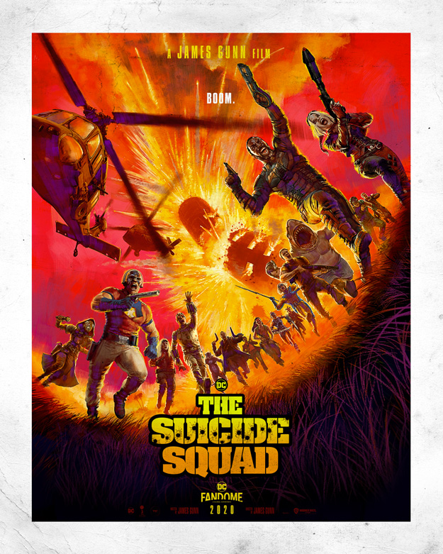 Fabuloso cartel de The Suicide Squad