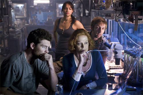 Jake Sully, la Dr. Grace Agustine, Trudy Chacon y Norm Spellman