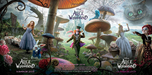 Tr&iacute;ptico final de Alice in Wonderland