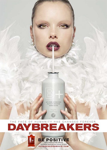 Cartel de Daybreakers... se positivo