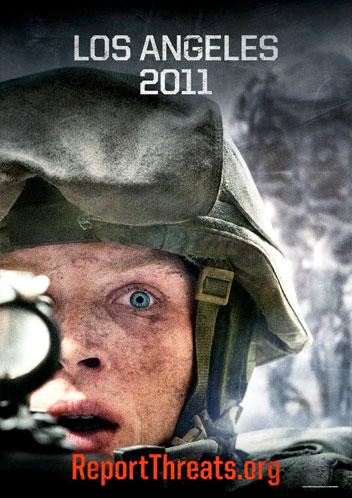P&oacute;ster de Battle: Los Angeles presentado en la Comic-Con
