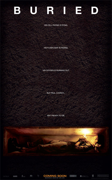Nuevo cartel de Buried de Rodrigo Cortés