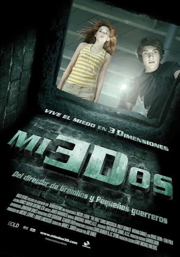 Cartel español de Miedos 3D
