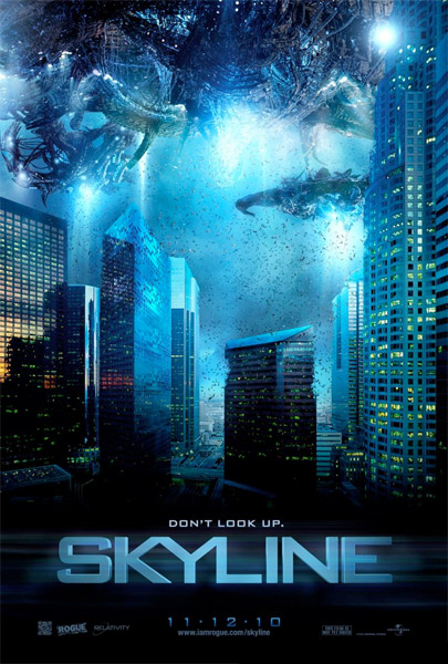 Primer cartel de Skyline a.k.a. la aspiradora del espacio