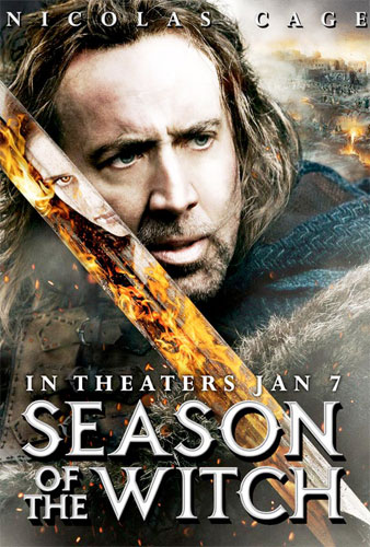 Nuevo cartel de Season of the Witch con Nicolas Cage