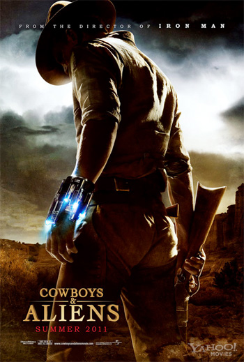 Primer cartel de Cowboys & Aliens de Jon Favreau