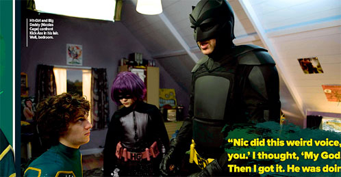Kick-Ass se cruza en el camino de Big Daddy y Hit-Girl
