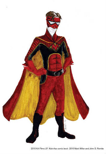 Dise&ntilde;o de Red Mist por John Romita Jr.