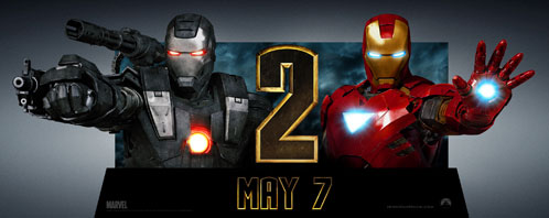 Nuevo cartel de promoci&oacute;n de Iron Man 2... War Machine y Iron Man