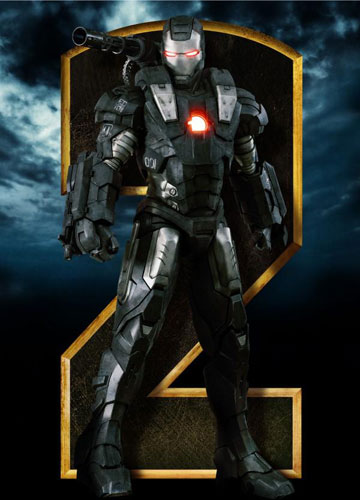 Nuevo cartel de promoci&oacute;n de Iron Man 2... War Machine