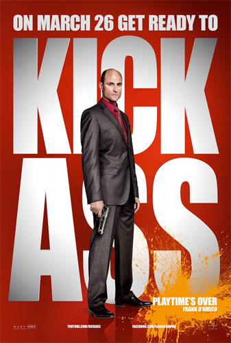 Nuevo p&oacute;ster de Kick-Ass con Frank D'Amico