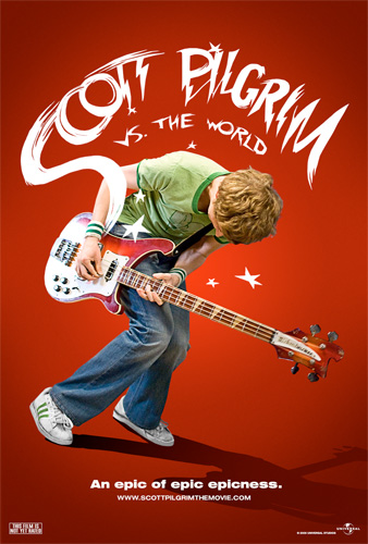 Primer póster oficial de Scott Pilgrim vs. The World