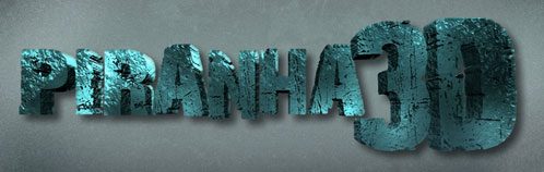 Logo de Piranha 3D de Alexandre Aja