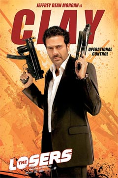 Cartel de Clay para The Losers