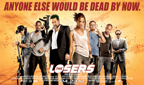 Nuevo cartel de The Losers... y van unos cuantos