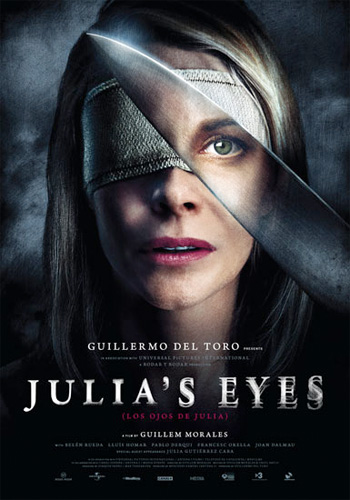 Primer p&oacute;ster internacional de Los ojos de Julia