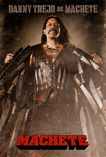 Nuevo p&oacute;ster de Machete con Danny Trejo