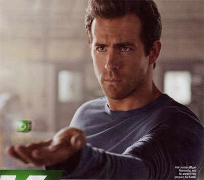 Hal Jordan recibe el anillo de los Green Lantern