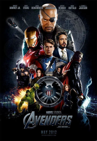 Fake p&oacute;ster de The Avengers... mola