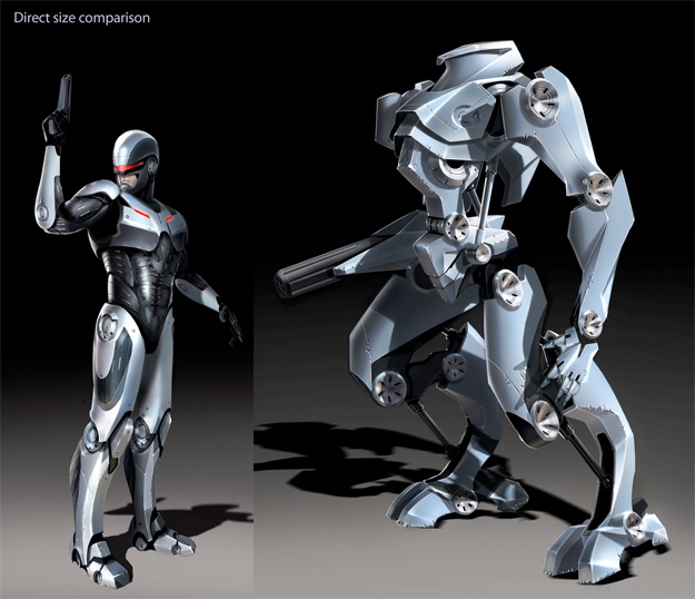 &iquest;Concept Art del RoboCop que planeaba relanzar MGM en manos de Darren Aronofsky? 