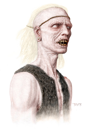 Concept Art de los zombis que veremos en Piratas del Caribe: en aguas misteriosas