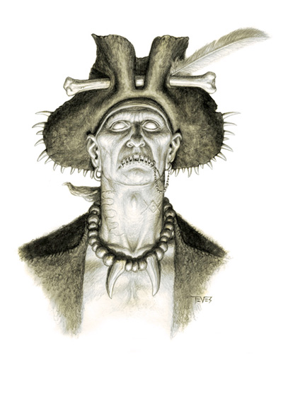 Concept Art de los zombis que veremos en Piratas del Caribe: en aguas misteriosas