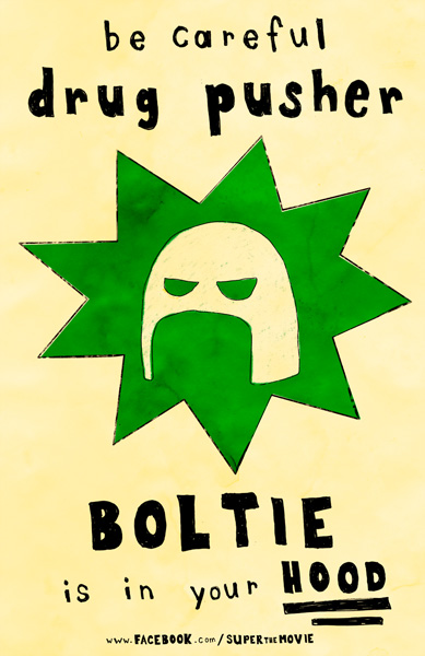 Divertido cartel de Super