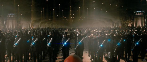 Red Skull y las tropas de Hydra