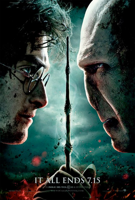 Primer cartel de Harry Potter y las reliquias de la muerte: 2&ordf; parte
