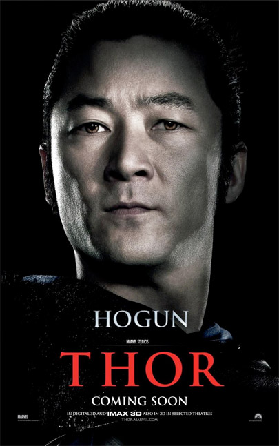 Primer vistazo a Hogun en un cartel de Thor... me faltan otros dos