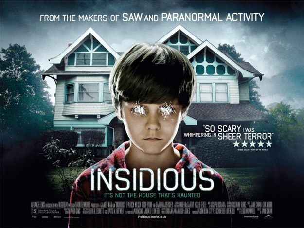Nuevo cartel mal rollito de Insidious de James Wan