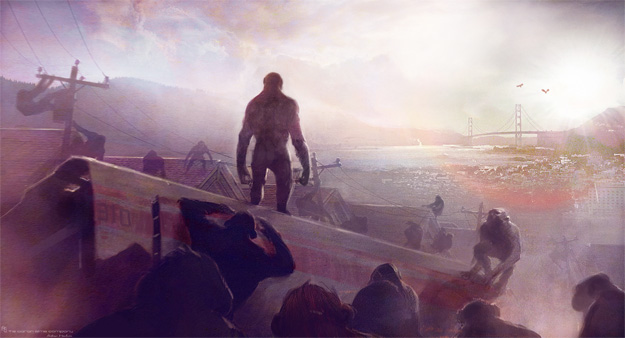 Concept Art de Rise of the Planet of the Apes