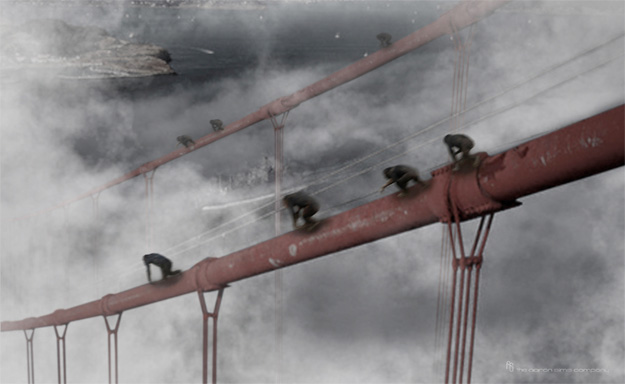 Concept Art de Rise of the Planet of the Apes
