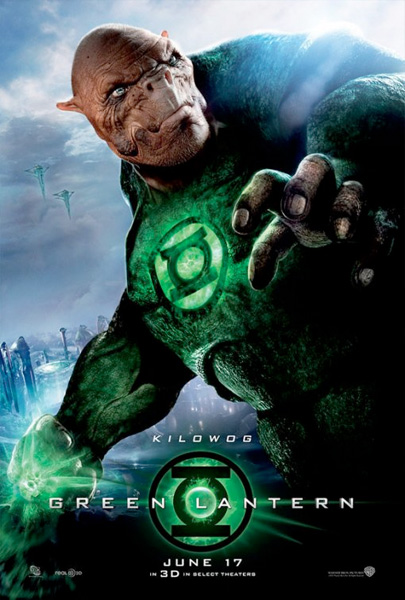 Nuevo cartel de Green Lantern... Kilowog!!!