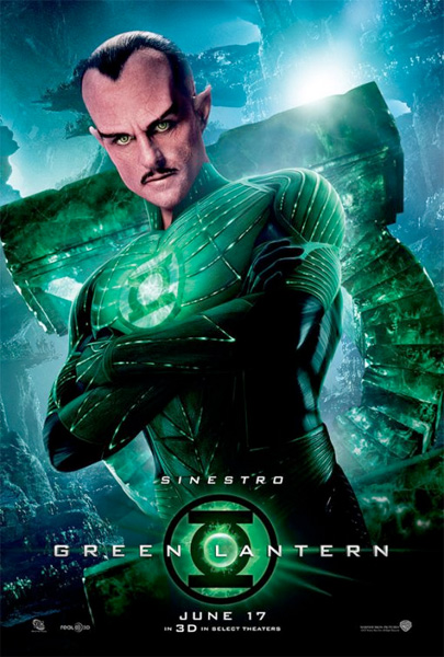 Nuevo cartel de Green Lantern... Sinestro!!!