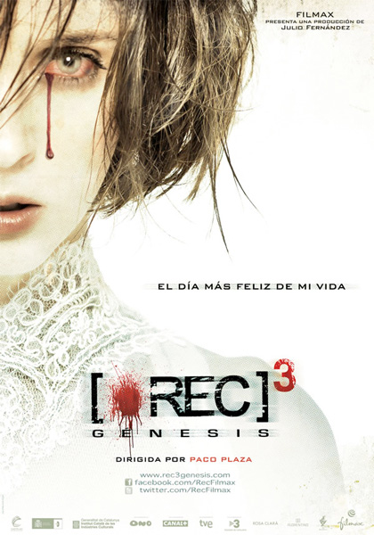 Primer cartel de [REC] 3: G&eacute;nesis en tama&ntilde;o respetable