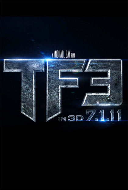 Un cartelillo de Transformers: el lado oscuro de la luna