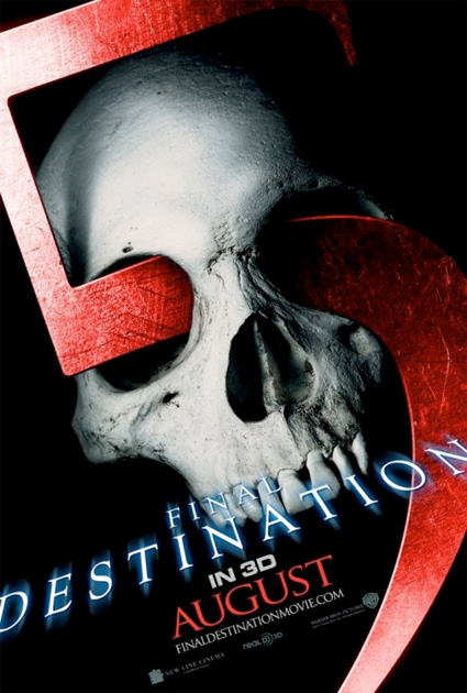Nuevo cartel de Final Destination 5... más de lo mismo
